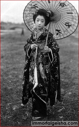 Photo of geisha