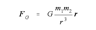 Newton's Gravitation Equation